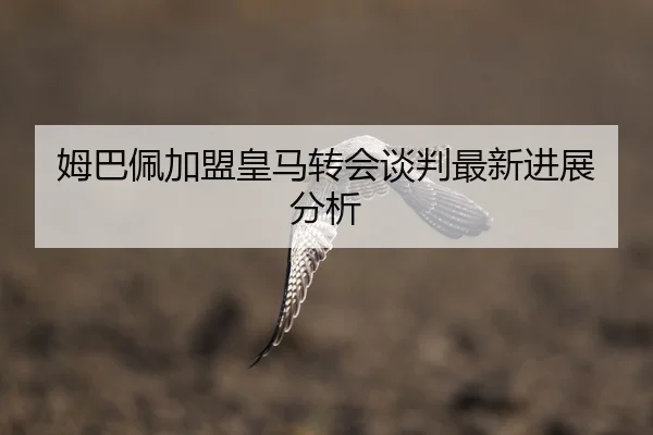 姆巴佩加盟皇马转会谈判最新进展分析